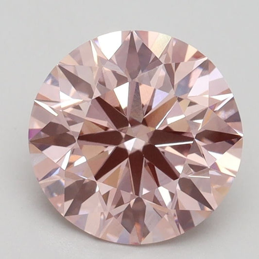 Lab-Grown ROUND Diamond - 2.18 Carat, Fancy Intense Pink Color, VS1 Clarity | Sustainable Luxury, Dazzling Brilliance | IGI | Certified LG532246688