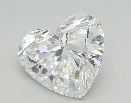 Lab-Grown Heart Diamond - 3.03 Carats, D Color, VVS2 Clarity - Sustainable Luxury and Dazzling Brilliance-IGI·Certified