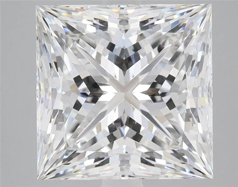 Lab-Grown Princess Diamond - 5.07 Carats, F Color, VS1 Clarity - Sustainable Luxury and Dazzling Brilliance-IGI·Certified