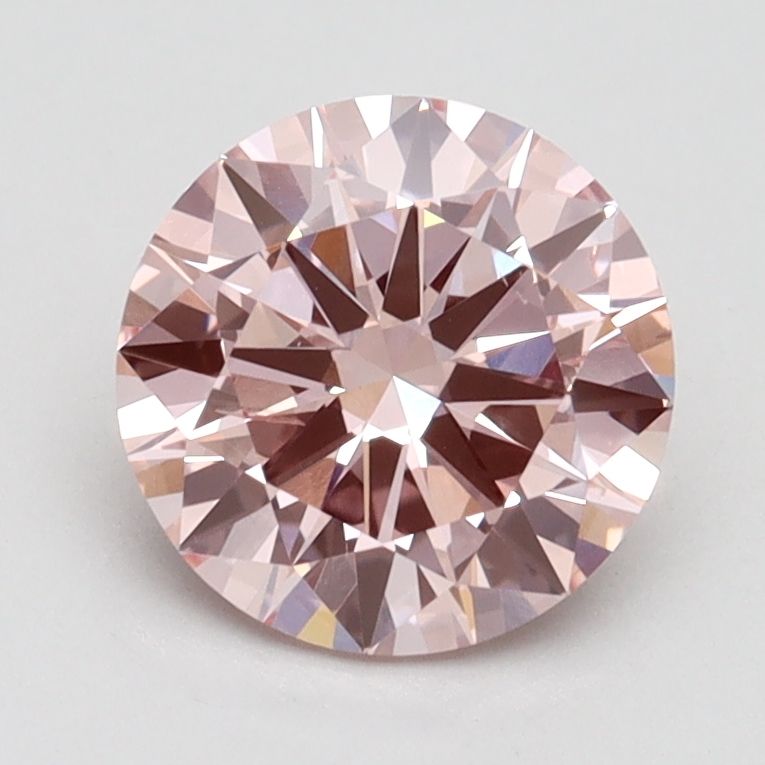 Lab-Grown ROUND Diamond - 1.52 Carat, Fancy Intense Pink Color, SI1 Clarity | Sustainable Luxury, Dazzling Brilliance | IGI | Certified LG532242696