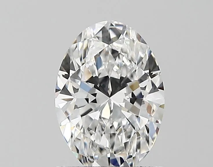 Lab-Grown Oval Diamond - 1.02 Carats, D Color, VVS2 Clarity - Sustainable Luxury and Dazzling Brilliance-IGI·Certified