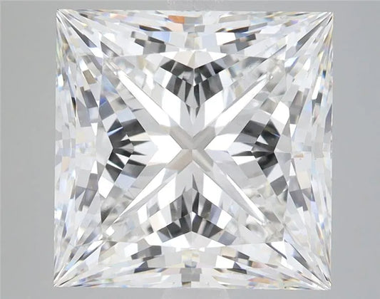 Lab-Grown Princess Diamond - 6.75 Carats, F Color, VS1 Clarity - Sustainable Luxury and Dazzling Brilliance-GIA·Certified