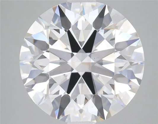 Lab-Grown Round Diamond - 6.28 Carats, F Color, VS1 Clarity - Sustainable Luxury and Dazzling Brilliance-IGI·Certified