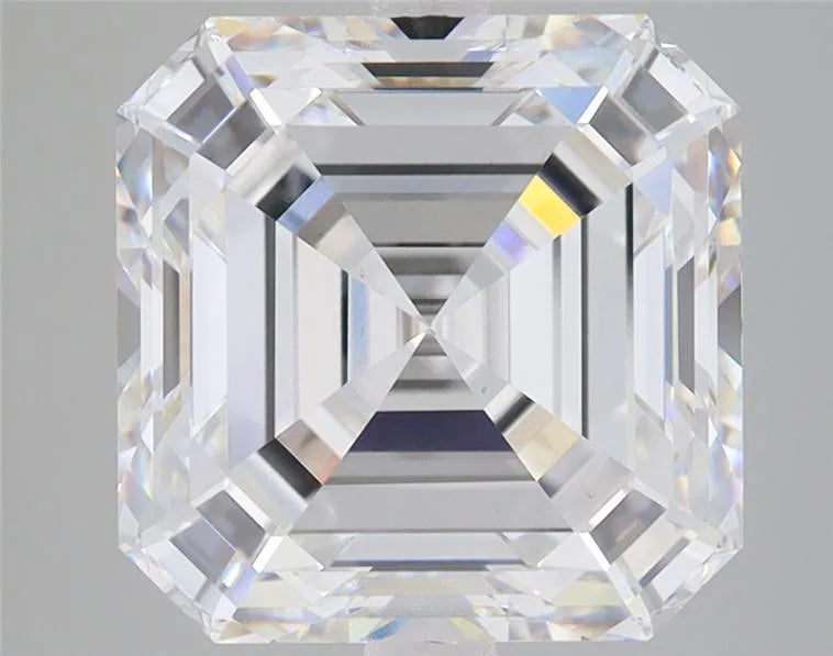 Lab-Grown Asscher Diamond - 6.08 Carats, E Color, VS1 Clarity - Sustainable Luxury and Dazzling Brilliance-GIA·Certified