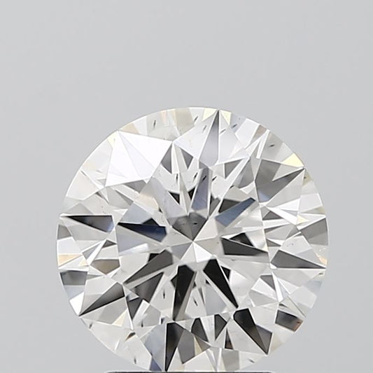 Lab-Grown ROUND Diamond - 2.53 Carats, H Color, SI1 Clarity - Sustainable Luxury and Dazzling Brilliance-IGI·Certified