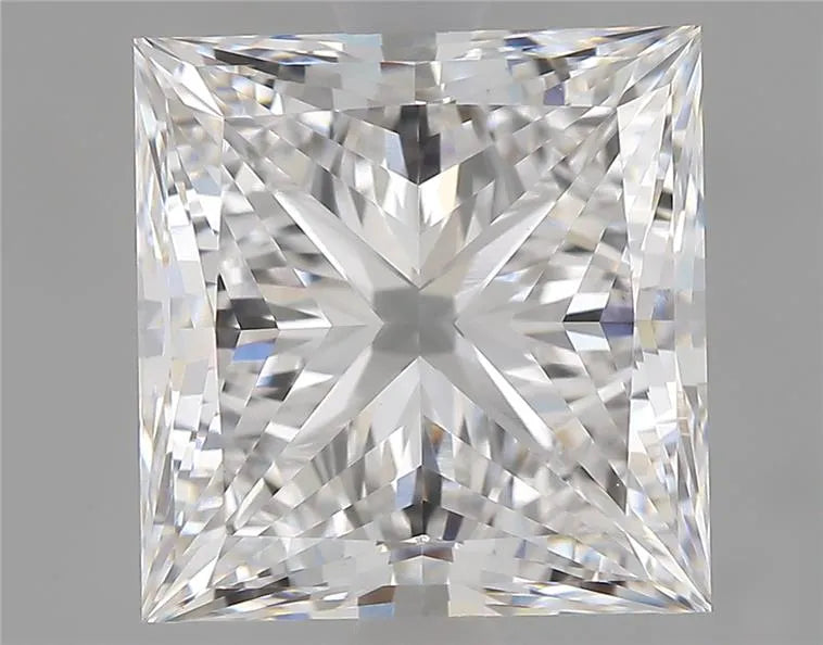 Lab-Grown Princess Diamond - 3.57 Carats, E Color, VS1 Clarity - Sustainable Luxury and Dazzling Brilliance-IGI·Certified