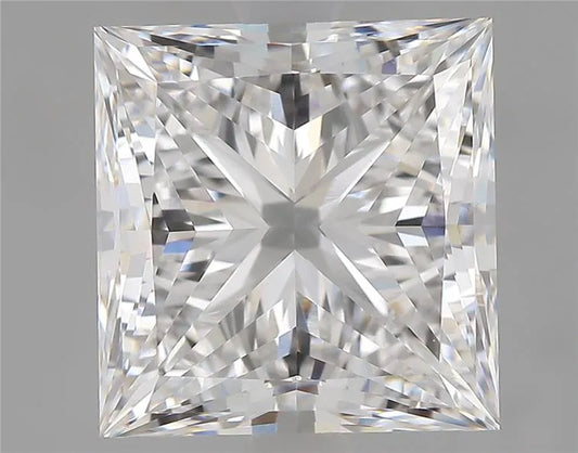 Lab-Grown Princess Diamond - 3.57 Carats, E Color, VS1 Clarity - Sustainable Luxury and Dazzling Brilliance-IGI·Certified