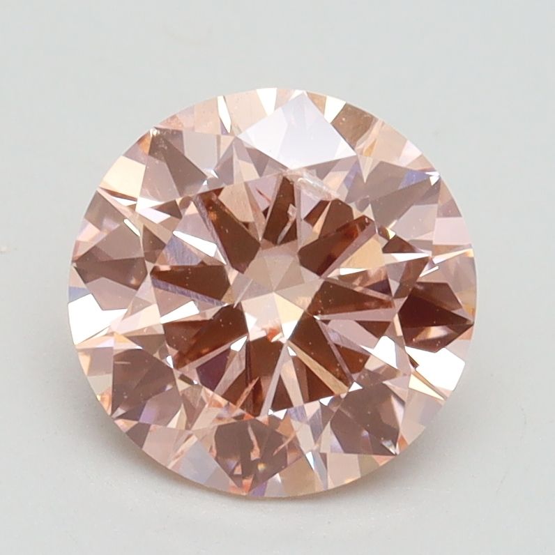 Lab-Grown ROUND Diamond - 1.7 Carat, Fancy Intense Pink Color, SI1 Clarity | Sustainable Luxury, Dazzling Brilliance | IGI | Certified LG538279019