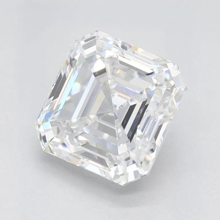 Lab-Grown Asscher Diamond - 1 Carats, D Color, VVS2 Clarity - Sustainable Luxury and Dazzling Brilliance-IGI·Certified