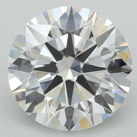 Lab-Grown Round Diamond - 4.03 Carats, E Color, VVS2 Clarity - Sustainable Luxury and Dazzling Brilliance-IGI·Certified