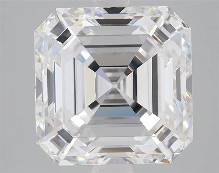 Lab-Grown Asscher Diamond - 4.06 Carats, F Color, VVS2 Clarity - Sustainable Luxury and Dazzling Brilliance-GIA·Certified