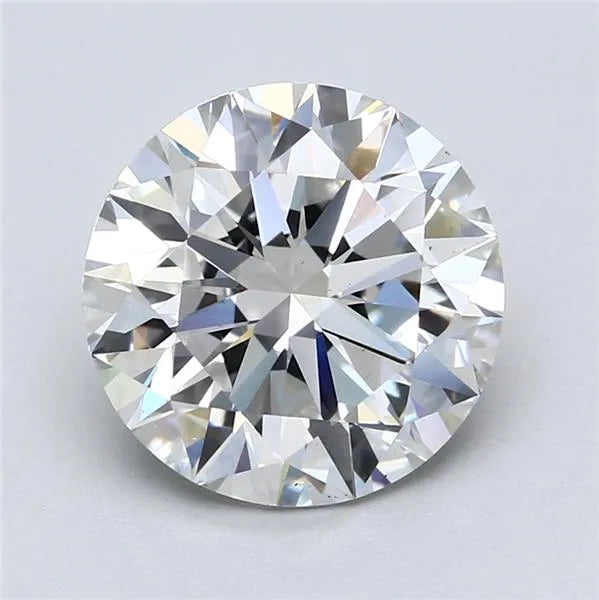 Lab-Grown Round Diamond - 5.01 Carats, F Color, VS2 Clarity - Sustainable Luxury and Dazzling Brilliance-IGI·Certified