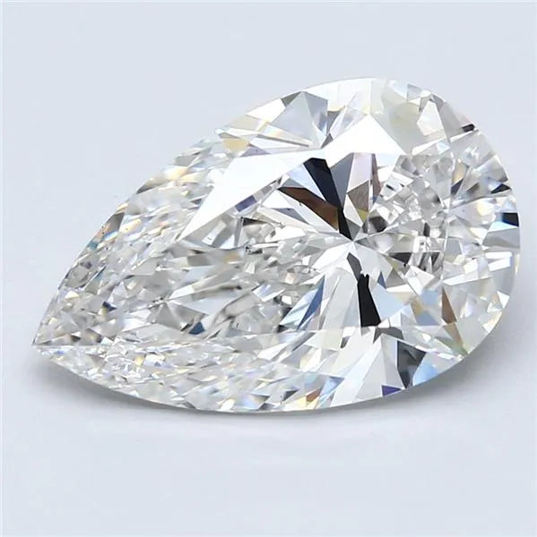 Lab-Grown Pear Diamond - 5.09 Carats, F Color, VS1 Clarity - Sustainable Luxury and Dazzling Brilliance-IGI·Certified