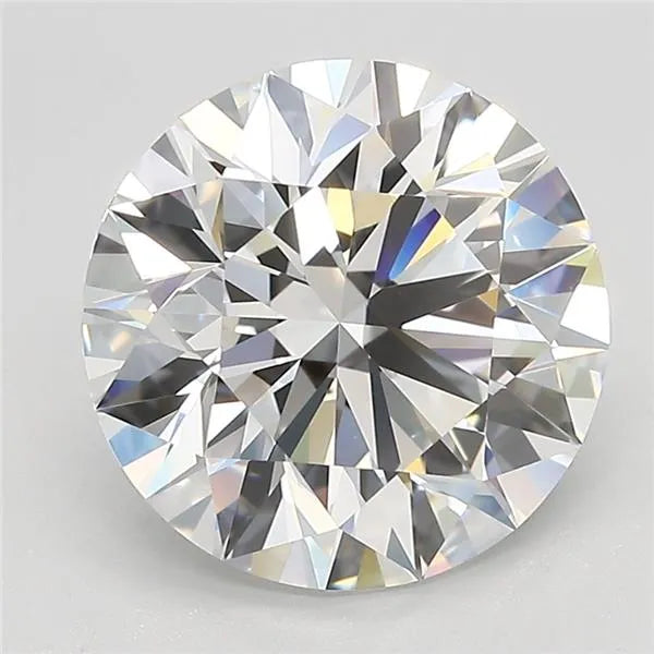 Lab-Grown Round Diamond - 4.1 Carats, F Color, VS1 Clarity - Sustainable Luxury and Dazzling Brilliance-IGI·Certified