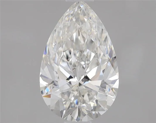 Lab-Grown Pear Diamond - 1.02 Carats, F Color, VVS2 Clarity - Sustainable Luxury and Dazzling Brilliance-IGI·Certified