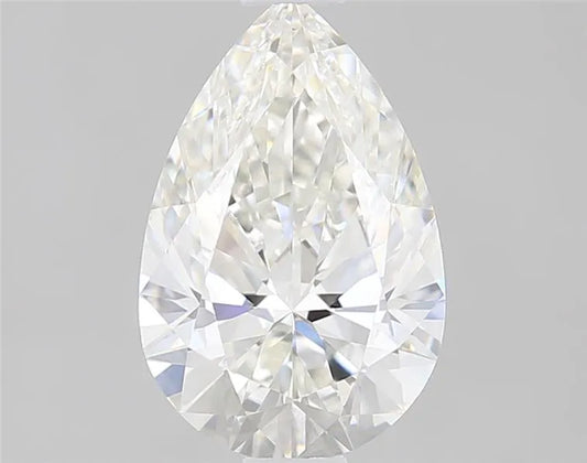 Lab-Grown Pear Diamond - 1.02 Carats, F Color, VVS2 Clarity - Sustainable Luxury and Dazzling Brilliance-IGI·Certified