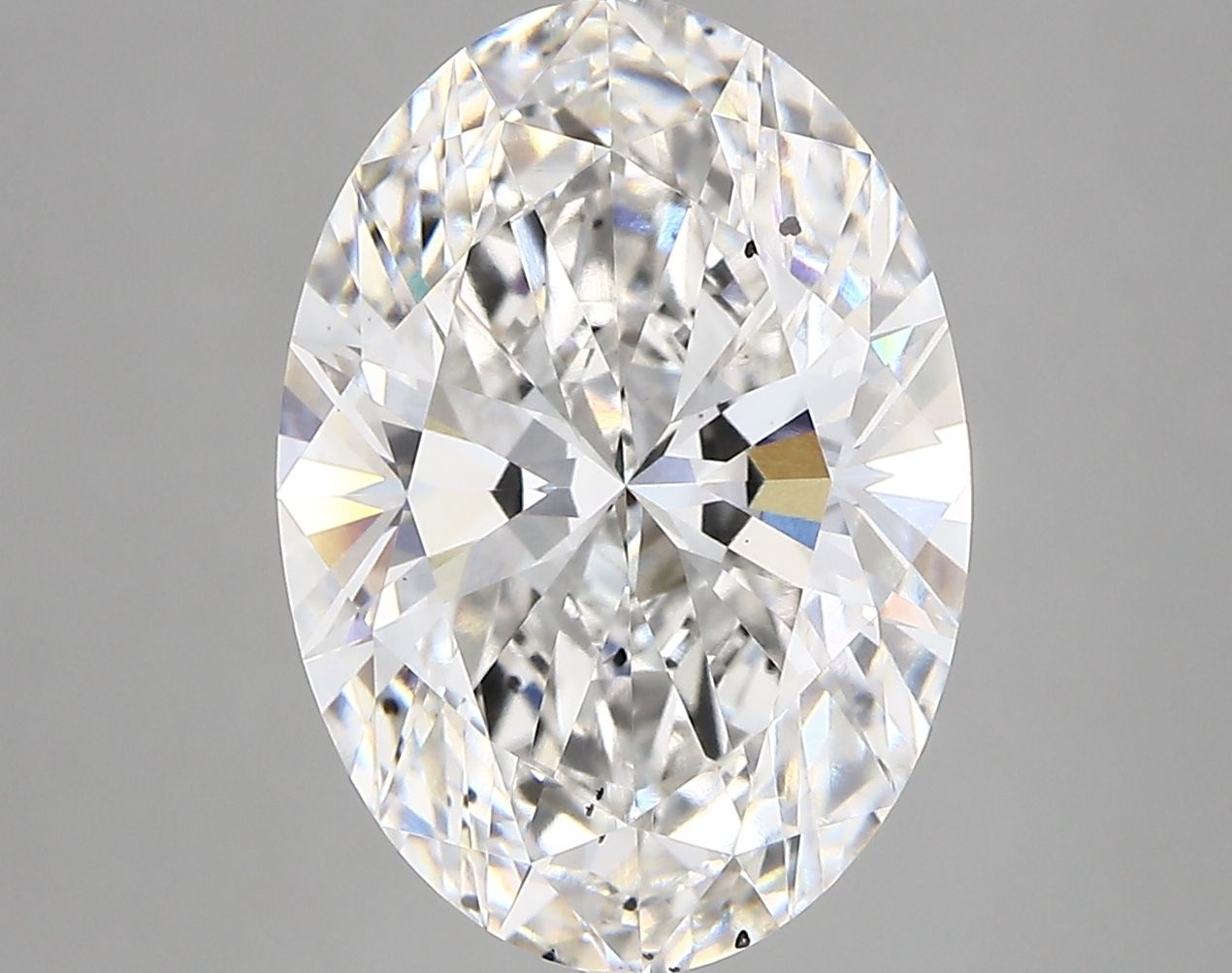 Lab-Grown OVAL Diamond - 5.42 Carats, G Color, SI1 Clarity - Sustainable Luxury and Dazzling Brilliance-IGI·Certified