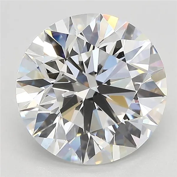 Lab-Grown Round Diamond - 4.04 Carats, F Color, VS1 Clarity - Sustainable Luxury and Dazzling Brilliance-IGI·Certified