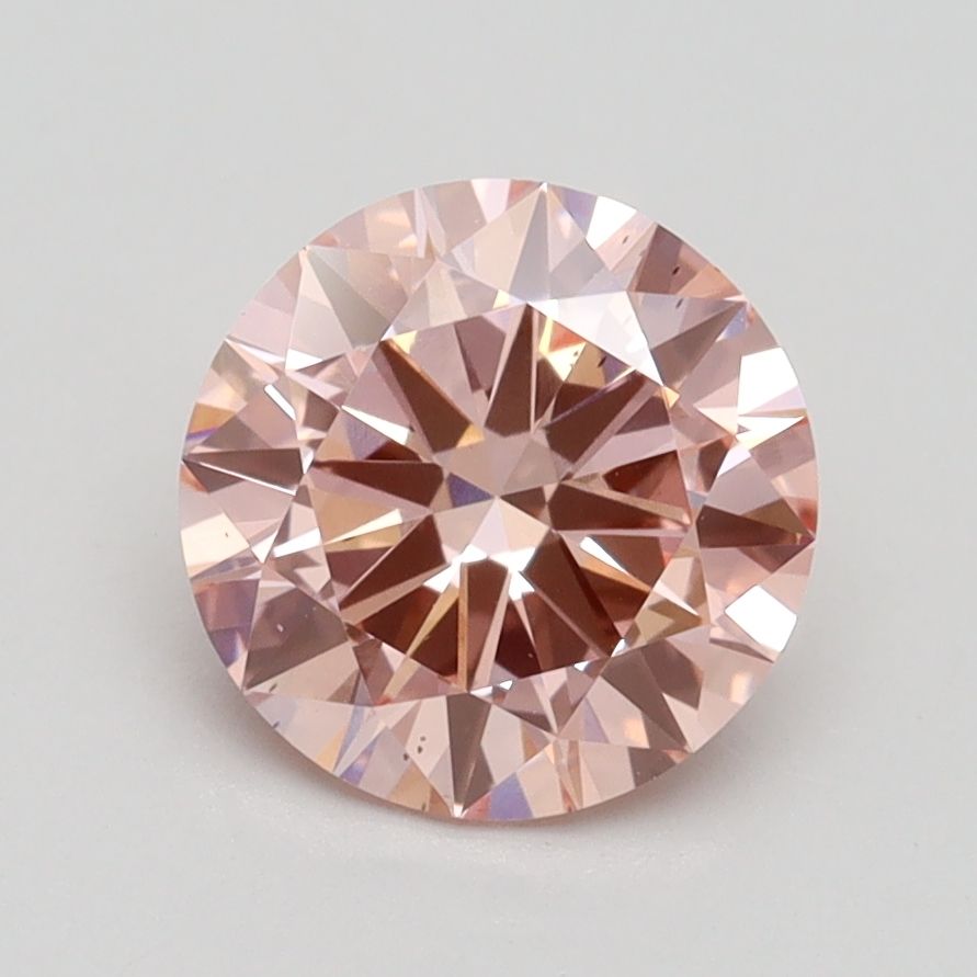 Lab-Grown ROUND Diamond - 1.71 Carat, Fancy Intense Pink Color, VS2 Clarity | Sustainable Luxury, Dazzling Brilliance | IGI | Certified LG529285597