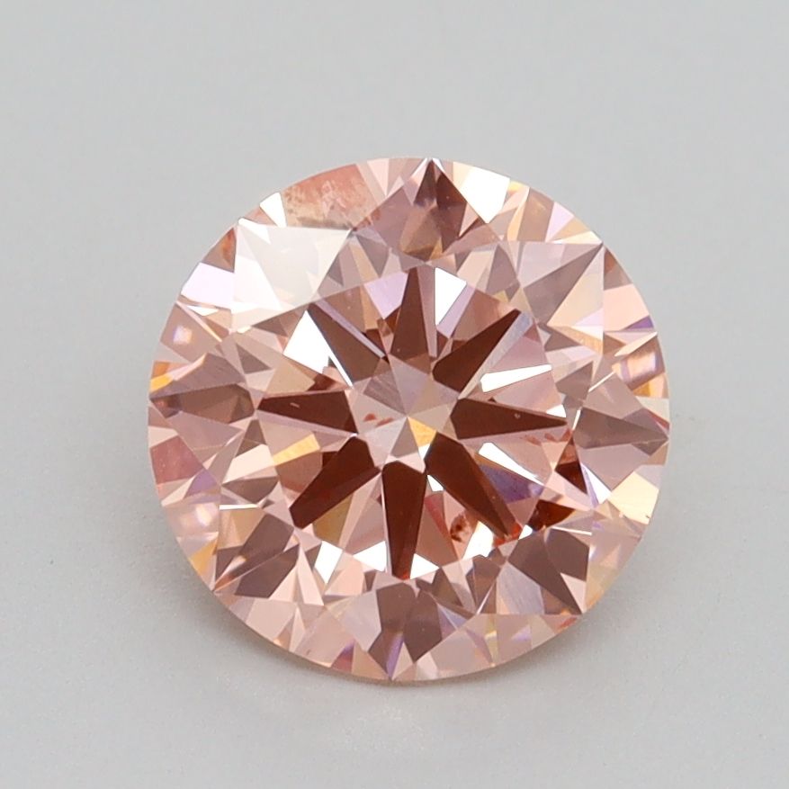 Lab-Grown ROUND Diamond - 1.76 Carat, Fancy Intense Pink Color, SI2 Clarity | Sustainable Luxury, Dazzling Brilliance | IGI | Certified LG538277777