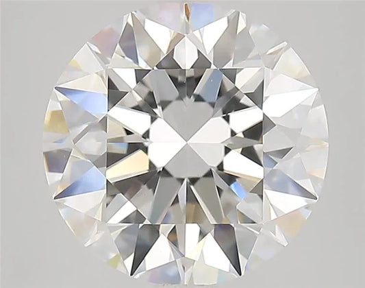 Lab-Grown Round Diamond - 4.03 Carats, E Color, VVS2 Clarity - Sustainable Luxury and Dazzling Brilliance-IGI·Certified