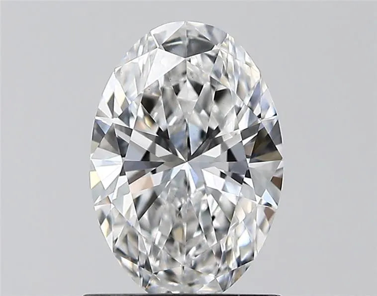 Lab-Grown Oval Diamond - 1 Carats, E Color, VVS2 Clarity - Sustainable Luxury and Dazzling Brilliance-IGI·Certified