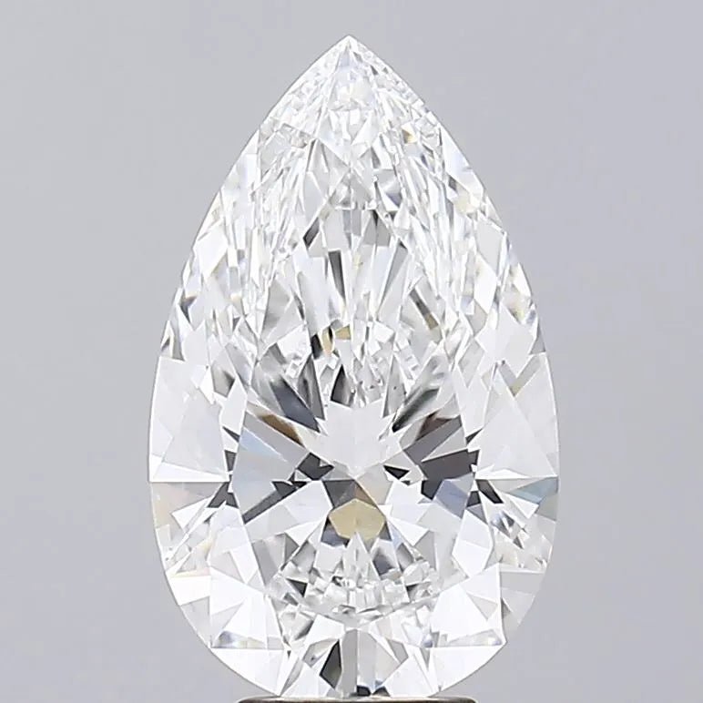 Lab-Grown Pear Diamond - 6.09 Carats, E Color, VS1 Clarity - Sustainable Luxury and Dazzling Brilliance-IGI·Certified