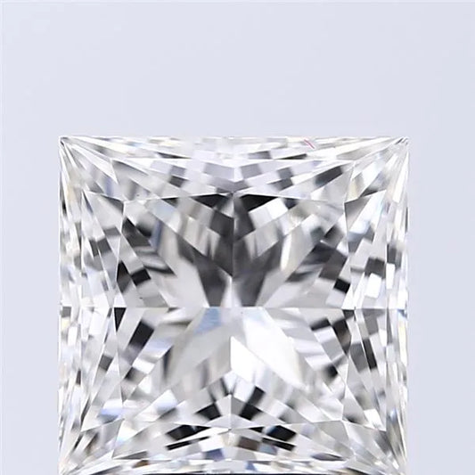 Lab-Grown Princess Diamond - 4.02 Carats, F Color, VS1 Clarity - Sustainable Luxury and Dazzling Brilliance-IGI·Certified