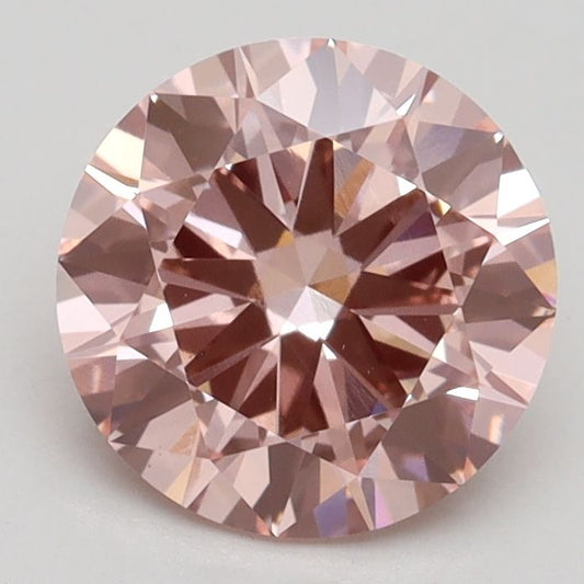 Lab-Grown ROUND Diamond - 1.8 Carat, Fancy Intense Pink Color, VS1 Clarity | Sustainable Luxury, Dazzling Brilliance | IGI | Certified LG536298397