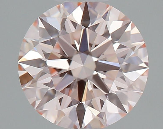 Lab-Grown ROUND Diamond - 0.5 Carat, Fancy Intense Pink Color, VS1 Clarity | Sustainable Luxury, Dazzling Brilliance | IGI | Certified LG646476030