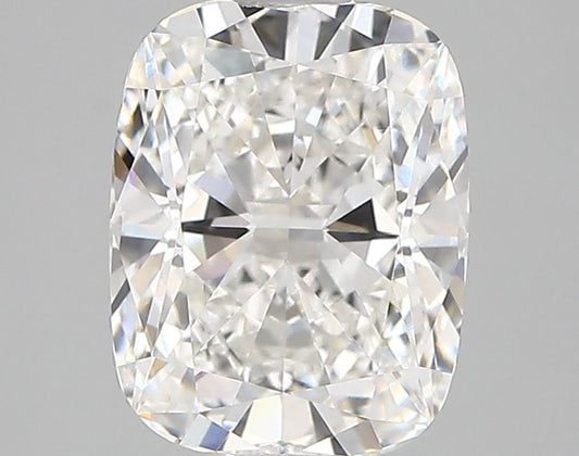 Lab-Grown CUSHION Diamond - 2.7 Carats, F Color, VVS2 Clarity - Sustainable Luxury and Dazzling Brilliance-GIA·Certified