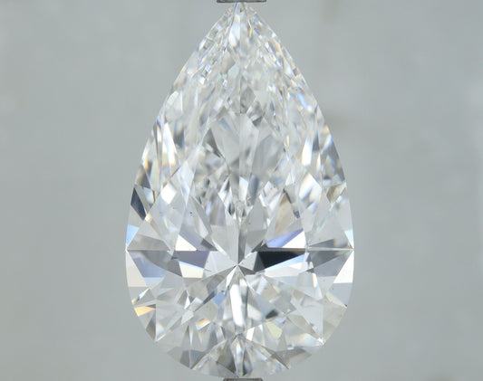 Lab-Grown PEAR Diamond - 6.02 Carats, D Color, VS1 Clarity - Sustainable Luxury and Dazzling Brilliance-IGI·Certified