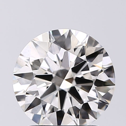 Lab-Grown ROUND Diamond - 1.6 Carats, H Color, VS2 Clarity - Sustainable Luxury and Dazzling Brilliance-IGI·Certified