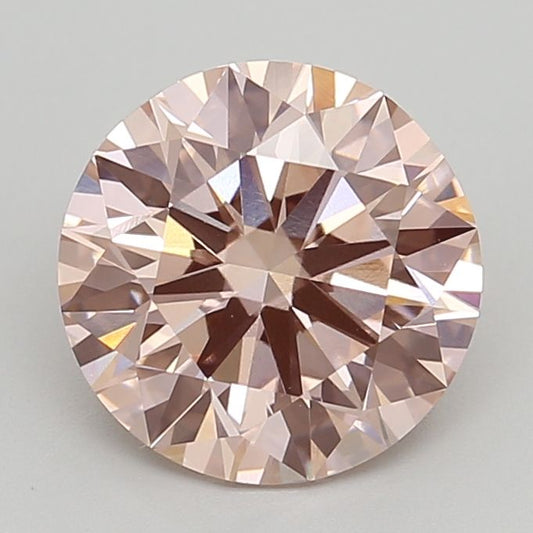 Lab-Grown ROUND Diamond - 2.7 Carat, Fancy Intense Pink Color, VS1 Clarity | Sustainable Luxury, Dazzling Brilliance | IGI | Certified LG533291235