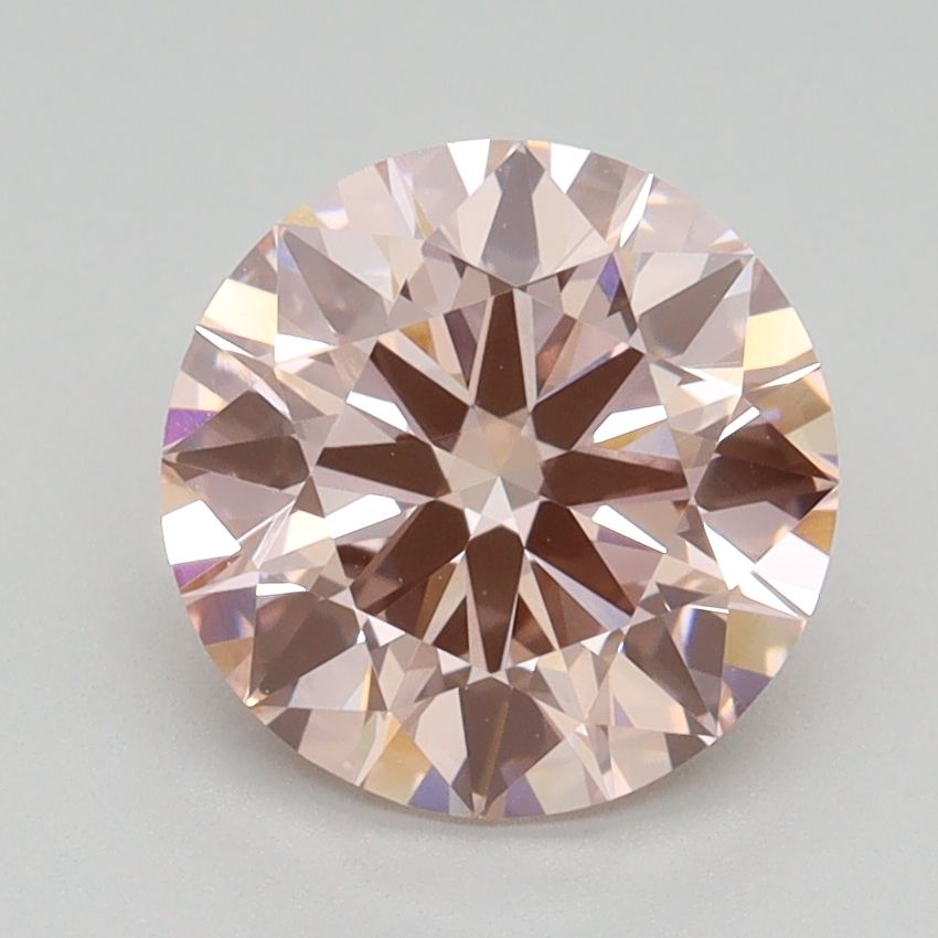 Lab-Grown ROUND Diamond - 2.06 Carat, Fancy Intense Pink Color, VS1 Clarity | Sustainable Luxury, Dazzling Brilliance | IGI | Certified LG534242921