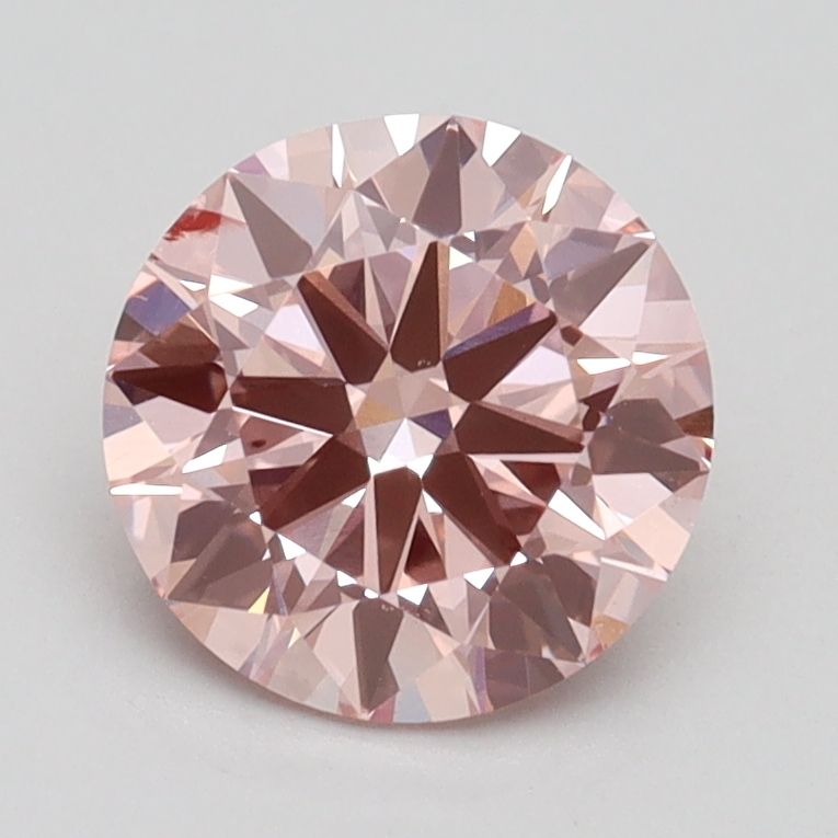 Lab-Grown ROUND Diamond - 1.52 Carat, Fancy Intense Pink Color, SI1 Clarity | Sustainable Luxury, Dazzling Brilliance | IGI | Certified LG529285623