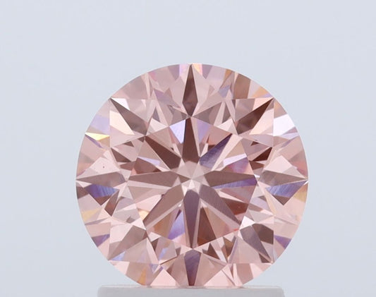 Lab-Grown ROUND Diamond - 1.6 Carat, Fancy Intense Pink Color, VS1 Clarity | Sustainable Luxury, Dazzling Brilliance | IGI | Certified LG538277901