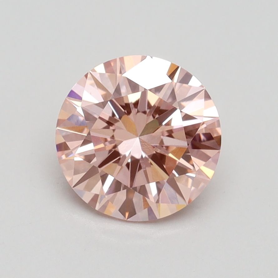 Lab-Grown ROUND Diamond - 1.3 Carat, Fancy Intense Pink Color, VS1 Clarity | Sustainable Luxury, Dazzling Brilliance | IGI | Certified LG532243471