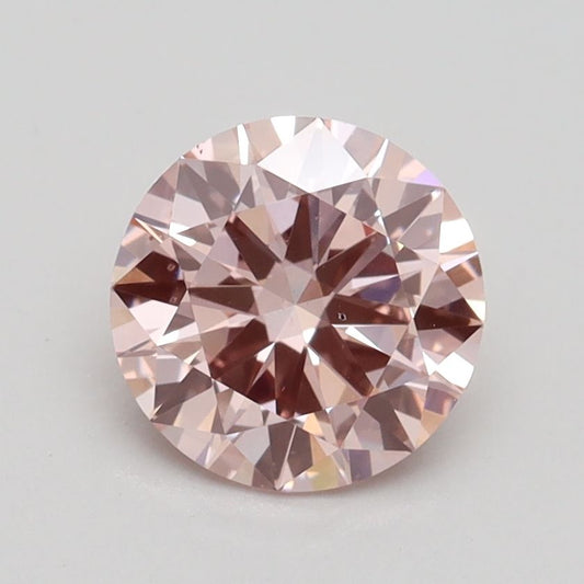 Lab-Grown ROUND Diamond - 1.33 Carat, Fancy Intense Pink Color, VS2 Clarity | Sustainable Luxury, Dazzling Brilliance | IGI | Certified LG532245460