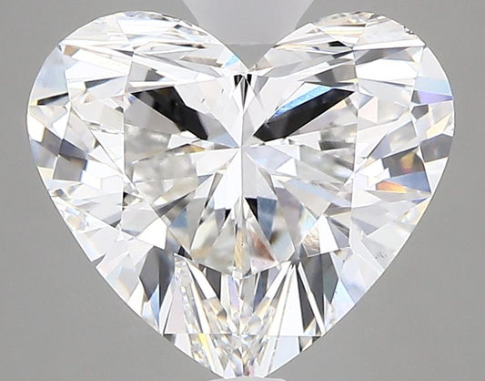 Lab-Grown HEART Diamond - 3.28 Carats, E Color, VS2 Clarity - Sustainable Luxury and Dazzling Brilliance-GIA·Certified