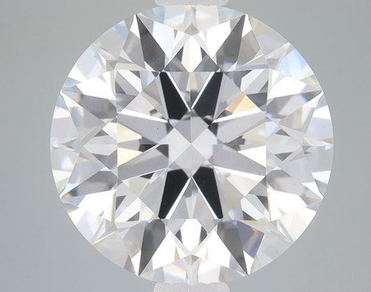 Lab-Grown Round Diamond - 5.55 Carat, G Color, VVS2 Clarity | Sustainable Luxury, Dazzling Brilliance | IGI | Certified LG632444085