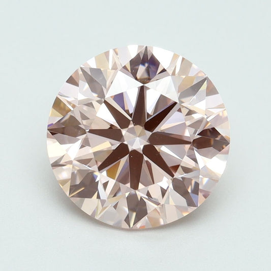 Lab-Grown ROUND Diamond - 3.5 Carat, Fancy Intense Pink Color, VVS2 Clarity | Sustainable Luxury, Dazzling Brilliance | IGI | Certified LG617483768