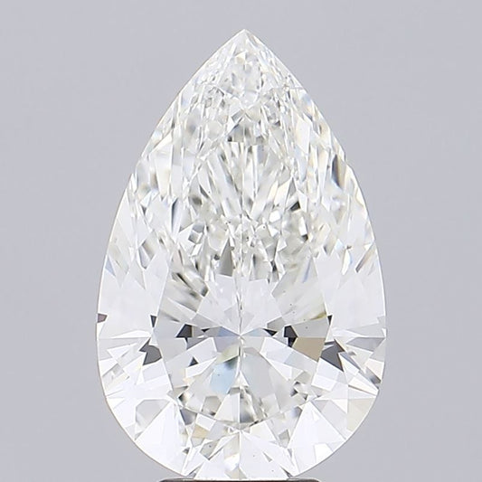 Lab-Grown PEAR Diamond - 6.25 Carats, G Color, VS1 Clarity - Sustainable Luxury and Dazzling Brilliance-IGI·Certified