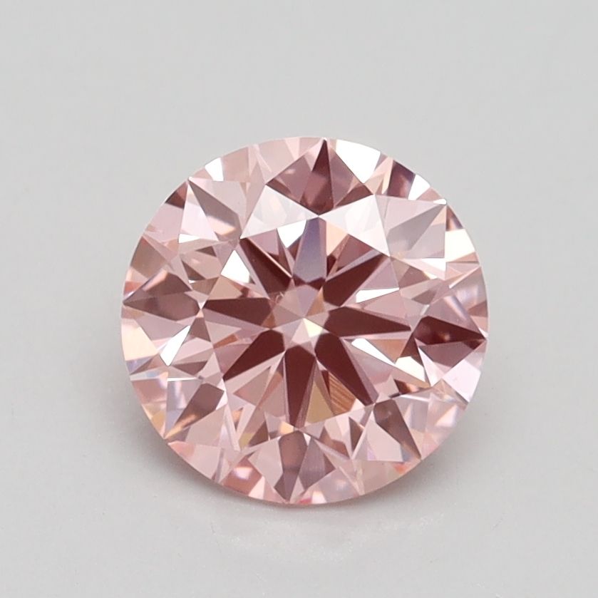 Lab-Grown ROUND Diamond - 1.25 Carat, Fancy Intense Pink Color, VS1 Clarity | Sustainable Luxury, Dazzling Brilliance | IGI | Certified LG528227600