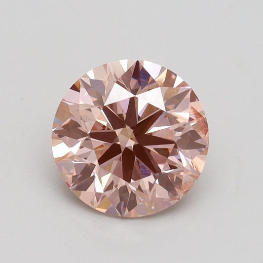 Lab-Grown ROUND Diamond - 1.38 Carat, Fancy Intense Pink Color, SI2 Clarity | Sustainable Luxury, Dazzling Brilliance | IGI | Certified LG539238629