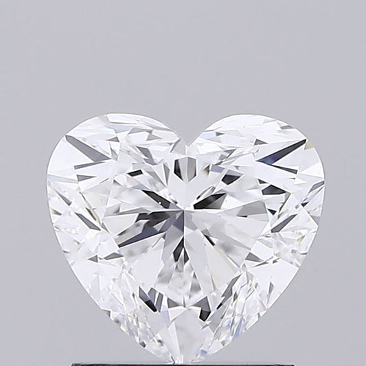 Lab-Grown HEART Diamond - 1.5 Carats, D Color, VS1 Clarity - Sustainable Luxury and Dazzling Brilliance-GIA·Certified