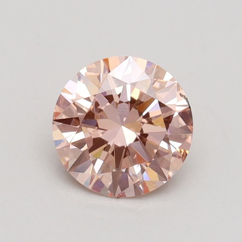 Lab-Grown ROUND Diamond - 0.9 Carat, Fancy Intense Pink Color, SI1 Clarity | Sustainable Luxury, Dazzling Brilliance | IGI | Certified LG539238254