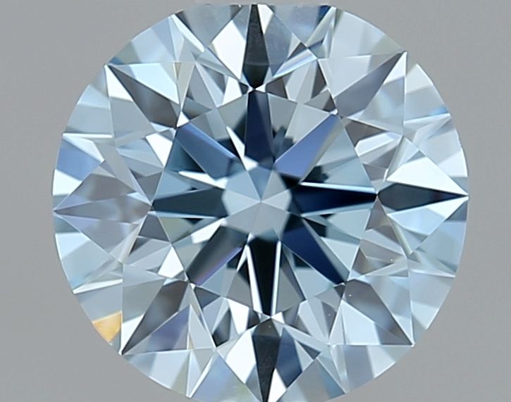 Lab-Grown ROUND Diamond - 0.7 Carat, Fancy Intense Blue Color, IF Clarity | Sustainable Luxury, Dazzling Brilliance | IGI | Certified LG639406576