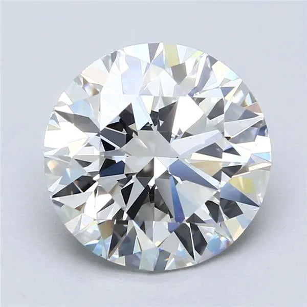 Lab-Grown Round Diamond - 5.02 Carats, F Color, VS2 Clarity - Sustainable Luxury and Dazzling Brilliance-IGI·Certified