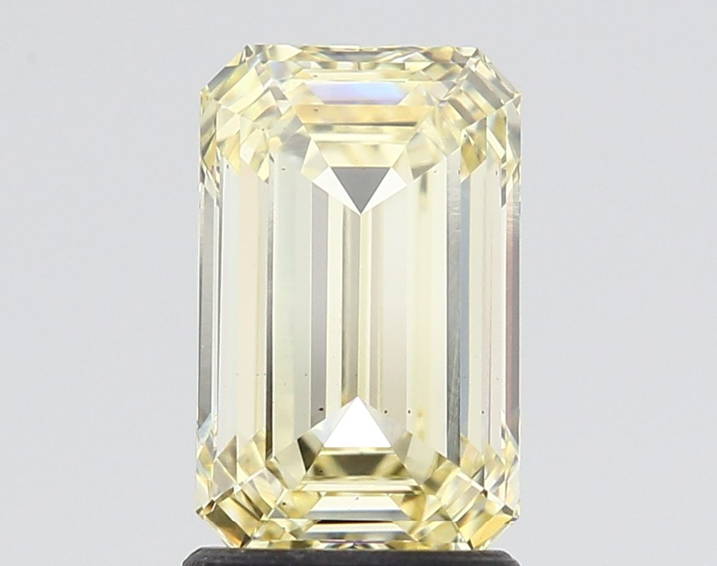 Lab-Grown EMERALD Diamond - 2.05 Carat, Fancy Intense Yellow Color, VS2 Clarity | Sustainable Luxury, Dazzling Brilliance | IGI | Certified LG635479181